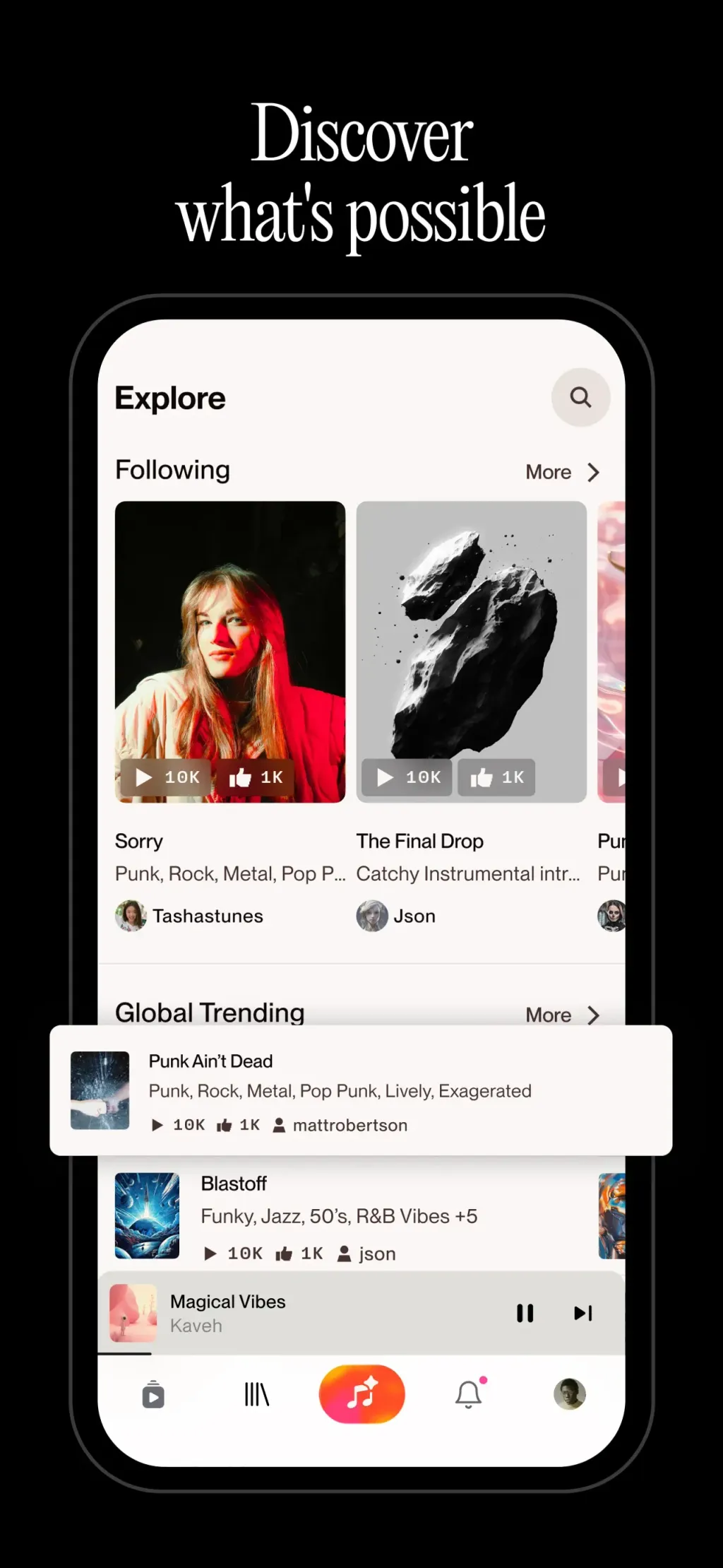 Suno - AI Songs & Music App Store screenshot 8