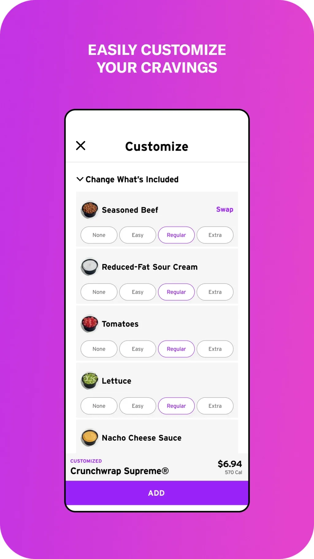 Taco Bell Fast Food & Delivery App Store screenshot 5