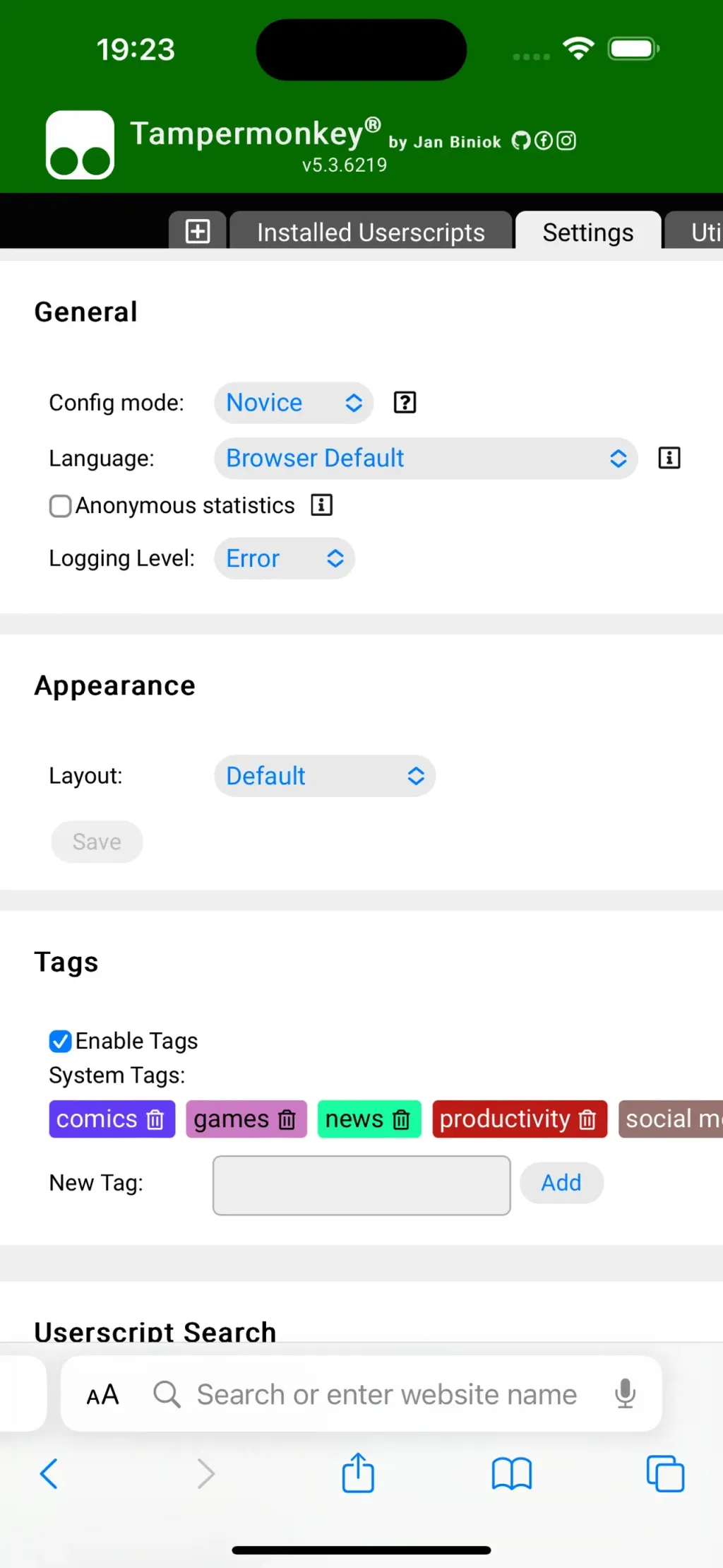 Tampermonkey App Store screenshot 3