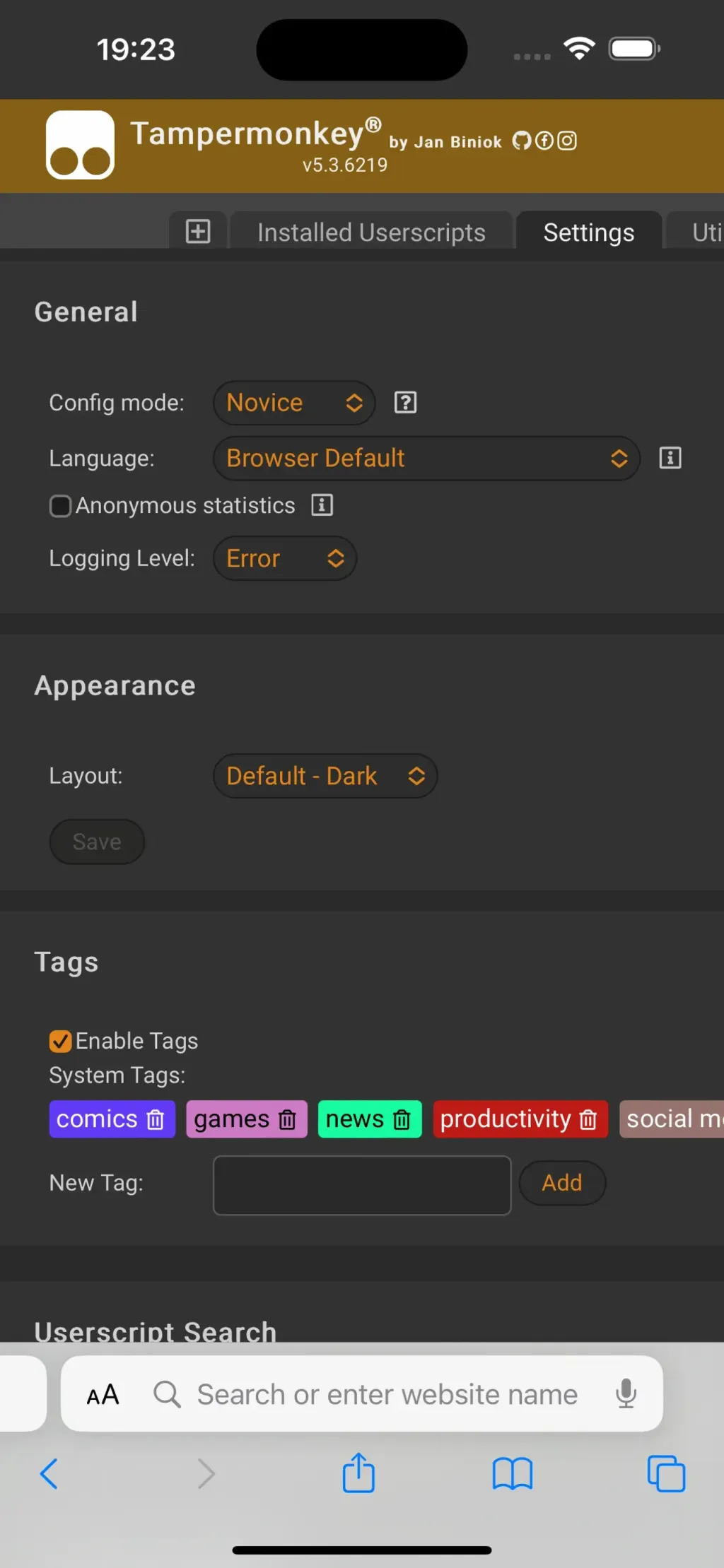 Tampermonkey App Store screenshot 4