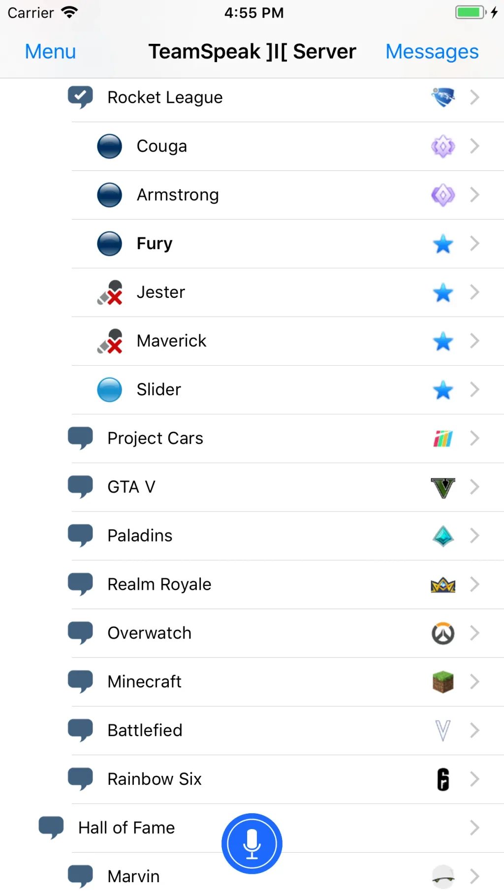 TeamSpeak 3 App Store screenshot 2