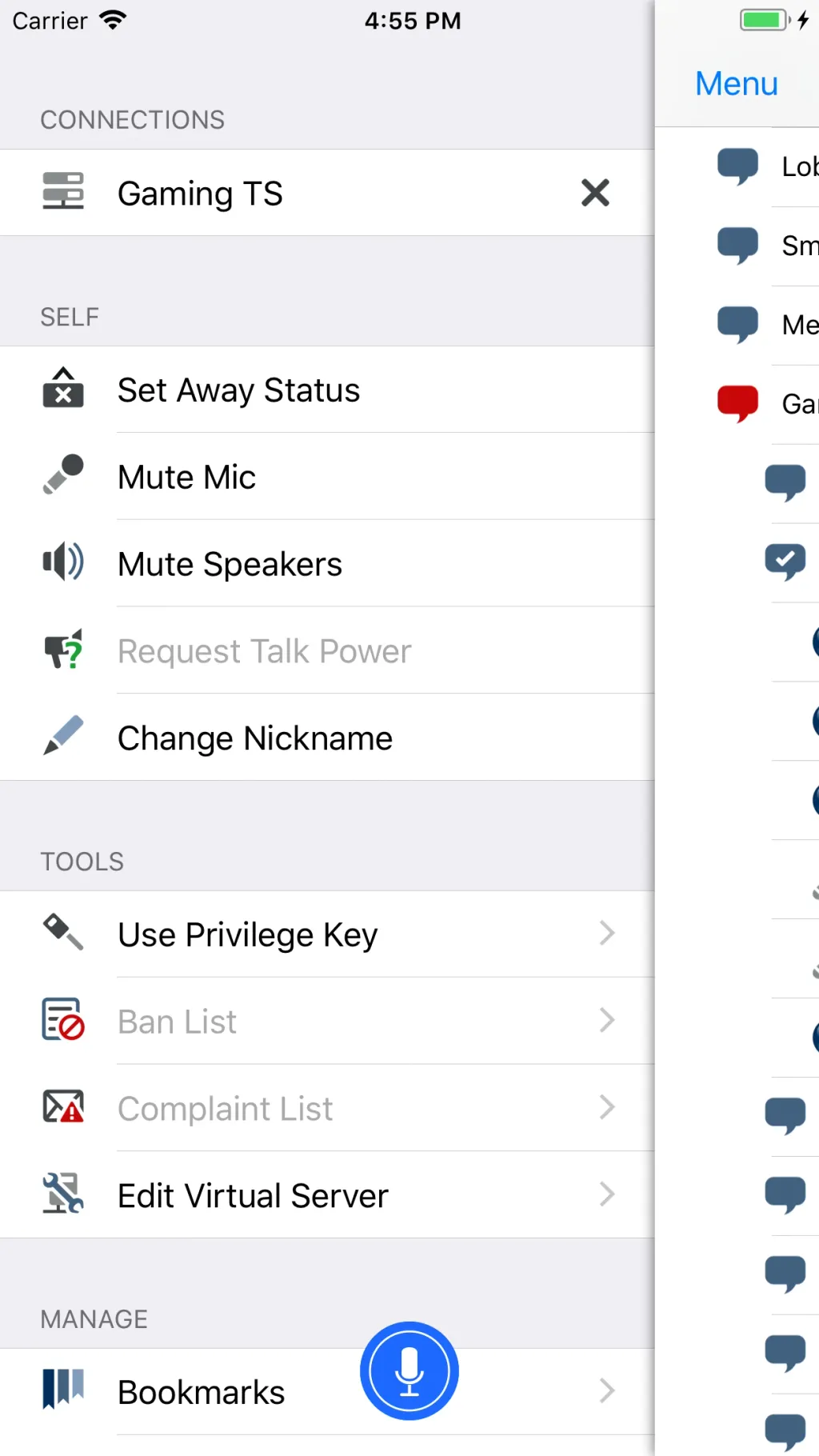 TeamSpeak 3 App Store screenshot 4