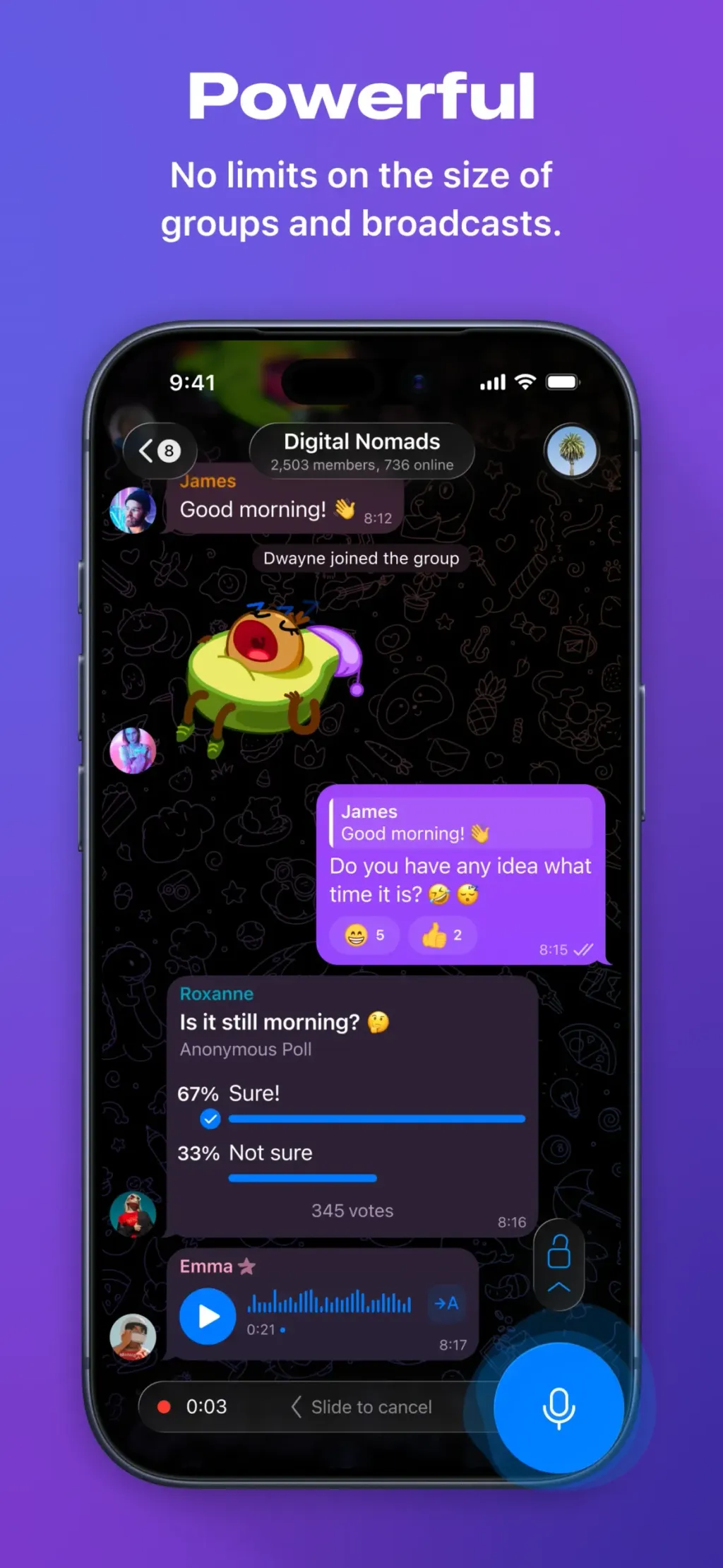 Telegram Messenger screenshot 3