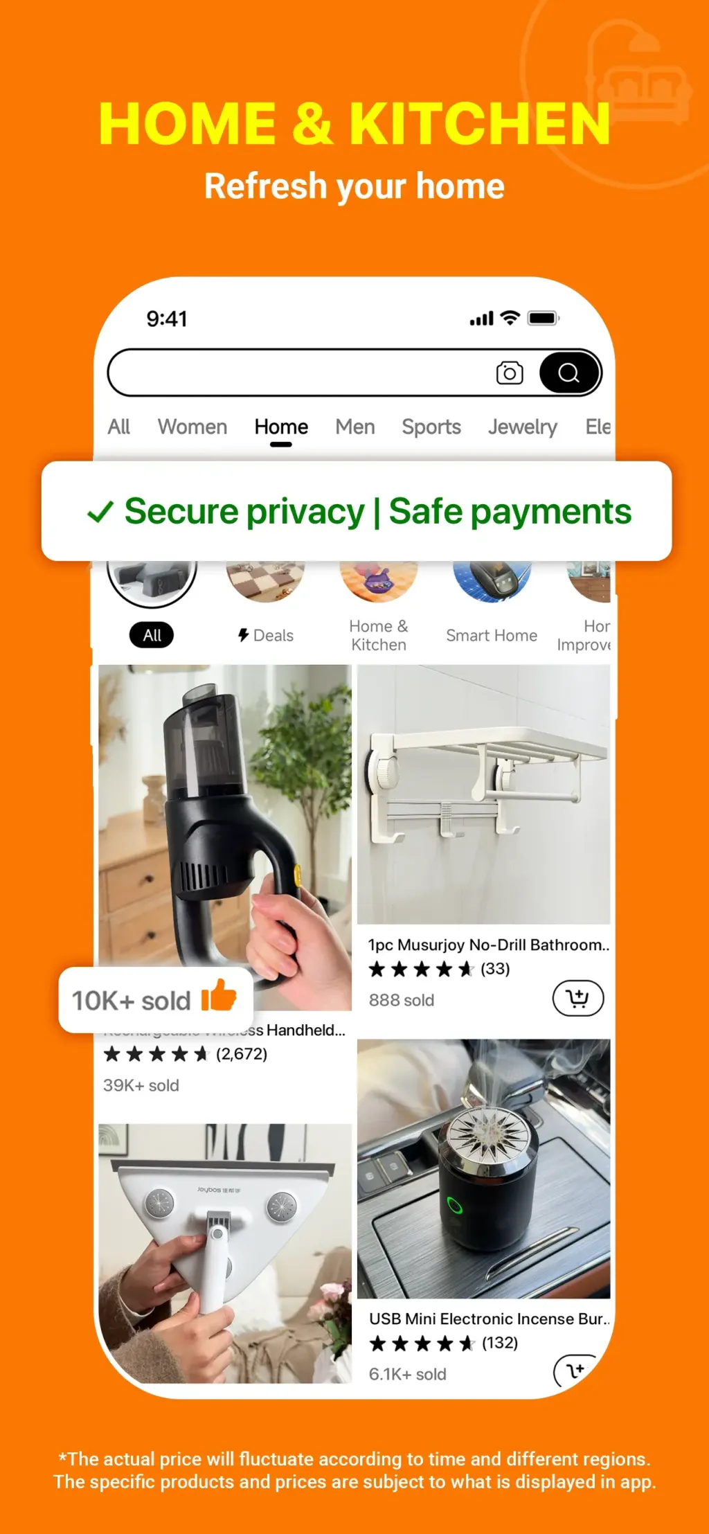 Temu: Shop Like a Billionaire App Store screenshot 3