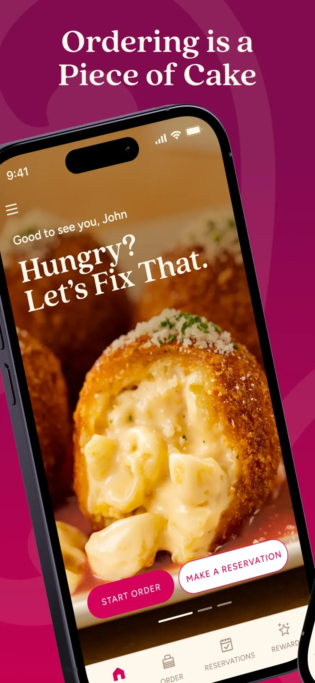 The Cheesecake Factory App Store screenshot 1