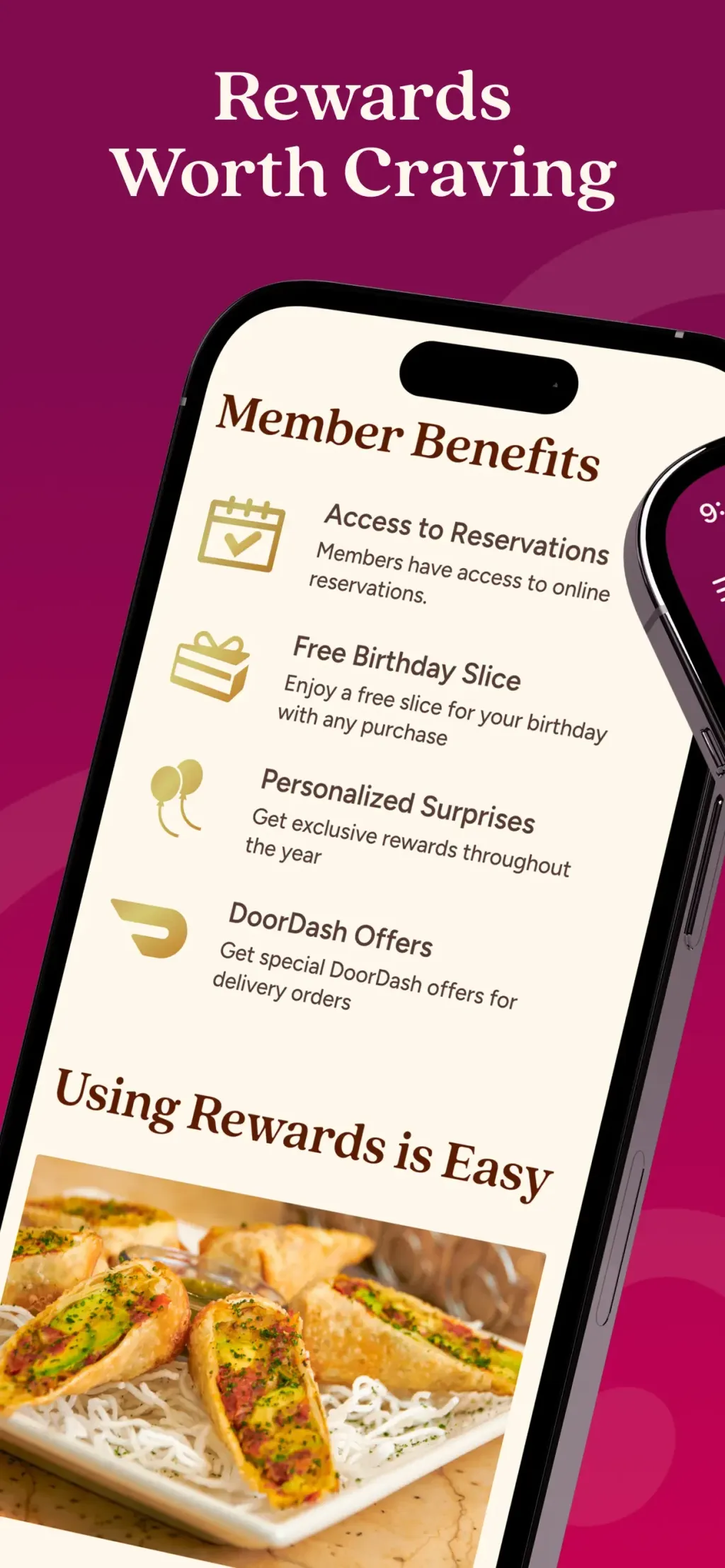 The Cheesecake Factory App Store screenshot 2