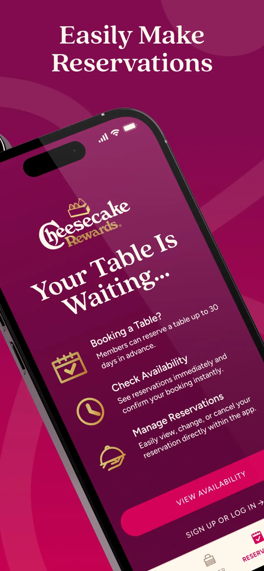 The Cheesecake Factory App Store screenshot 3