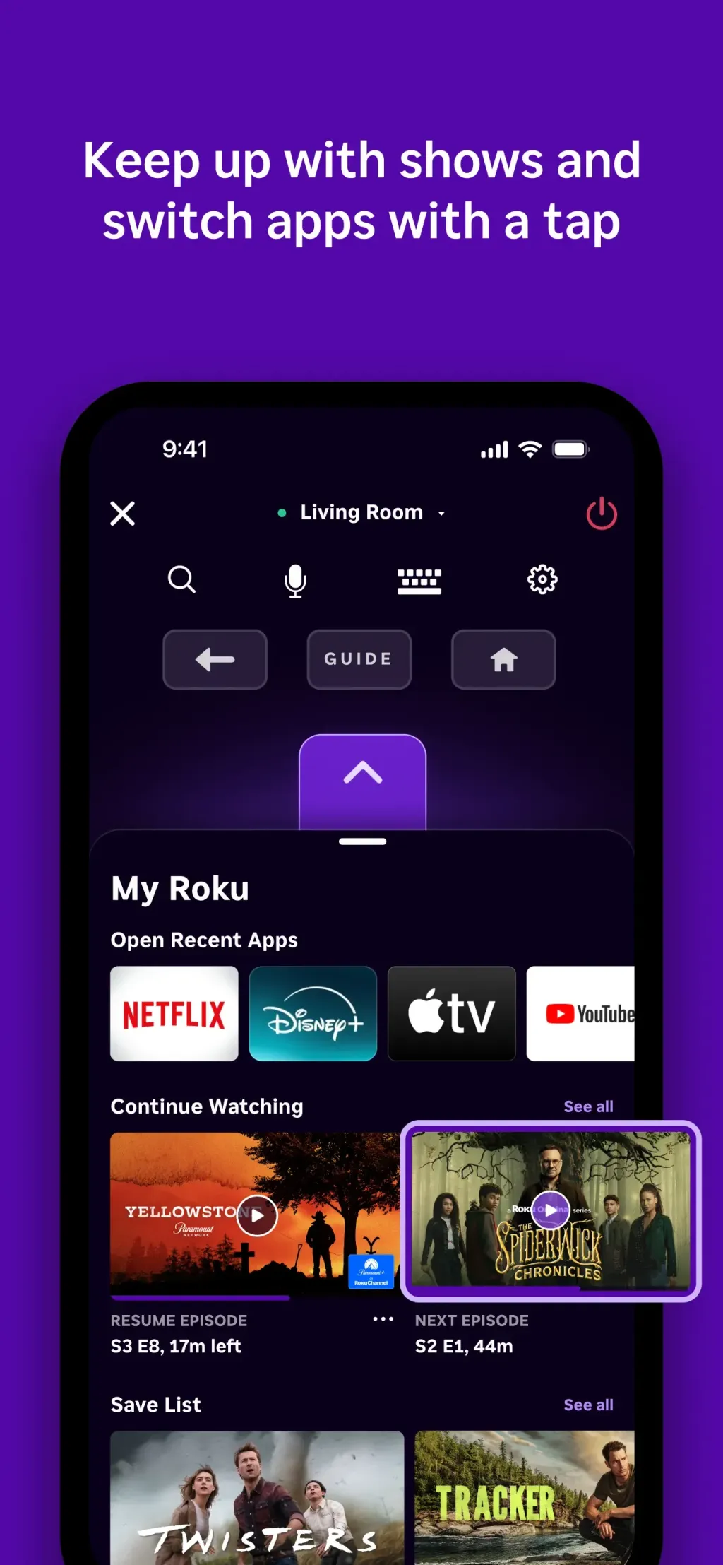 The Roku App (Official) screenshot 2