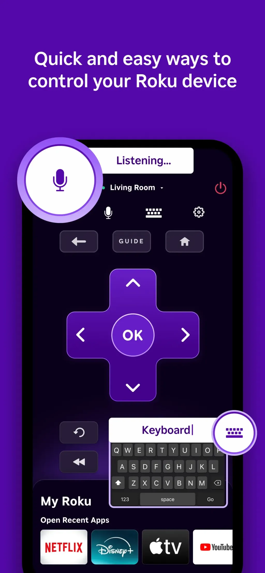 The Roku App (Official) screenshot 1
