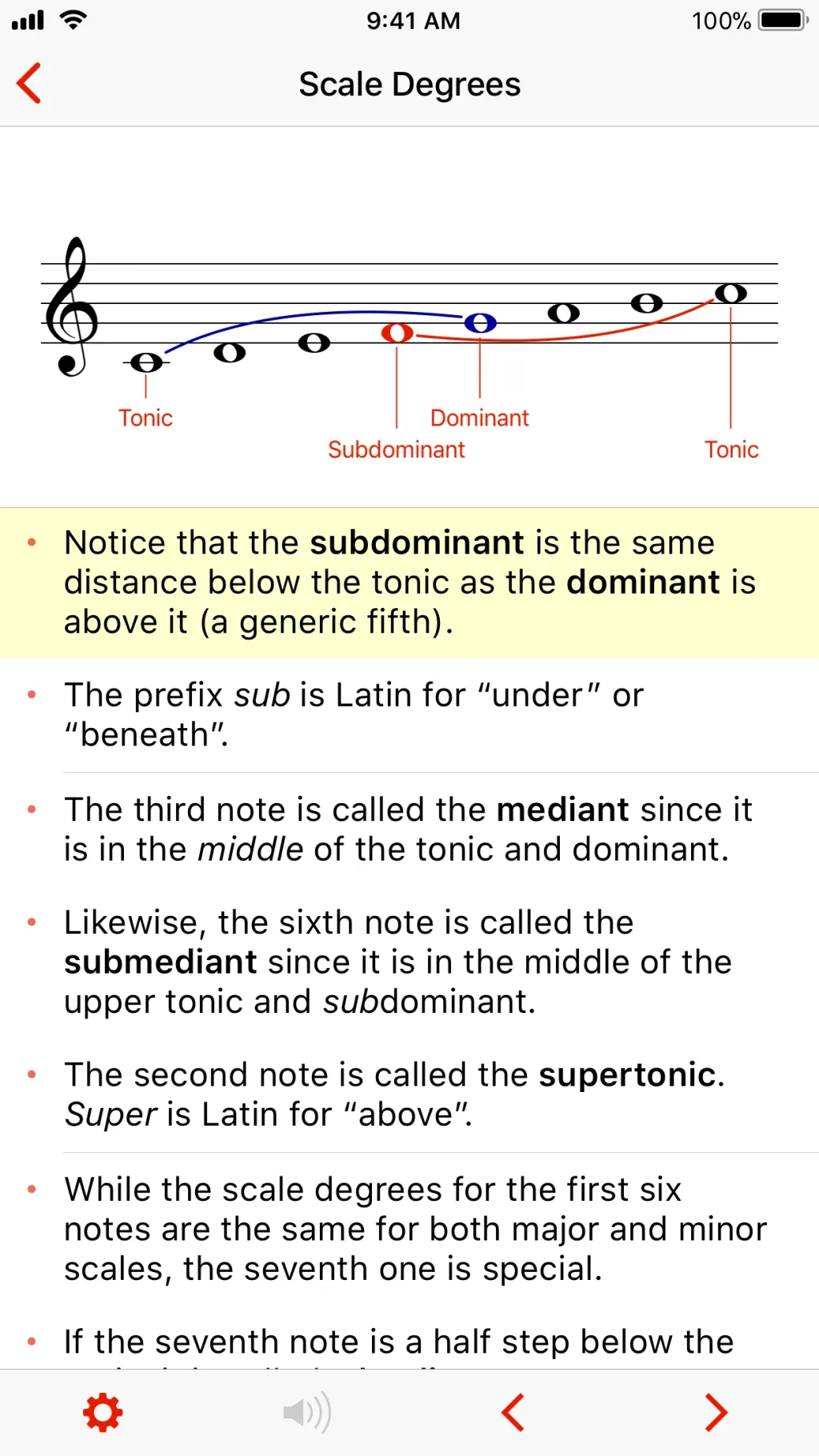 Theory Lessons App Store screenshot 3