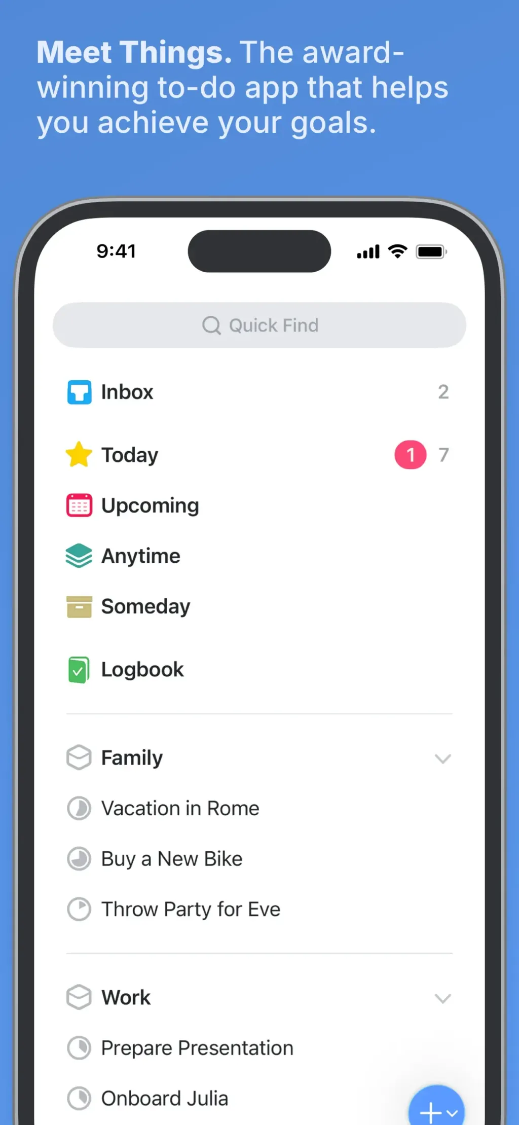 Things 3 App Store screenshot 2
