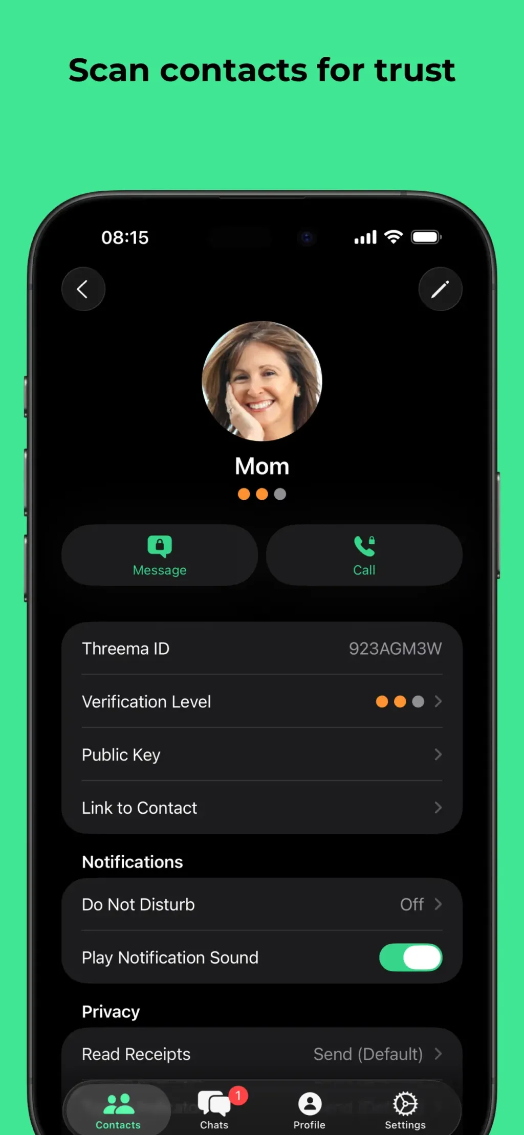 Threema. The Secure Messenger App Store screenshot 6