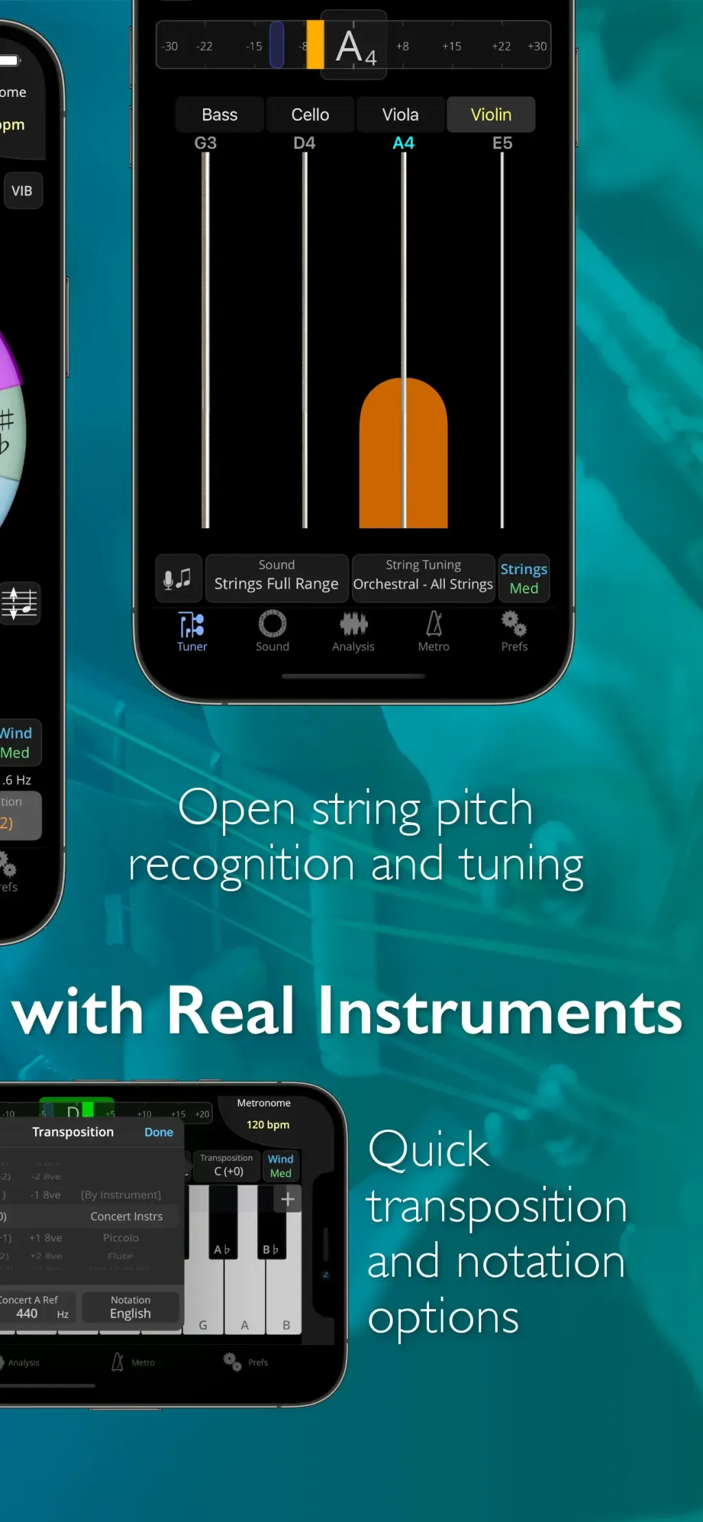 TonalEnergy Tuner & Metronome App Store screenshot 4
