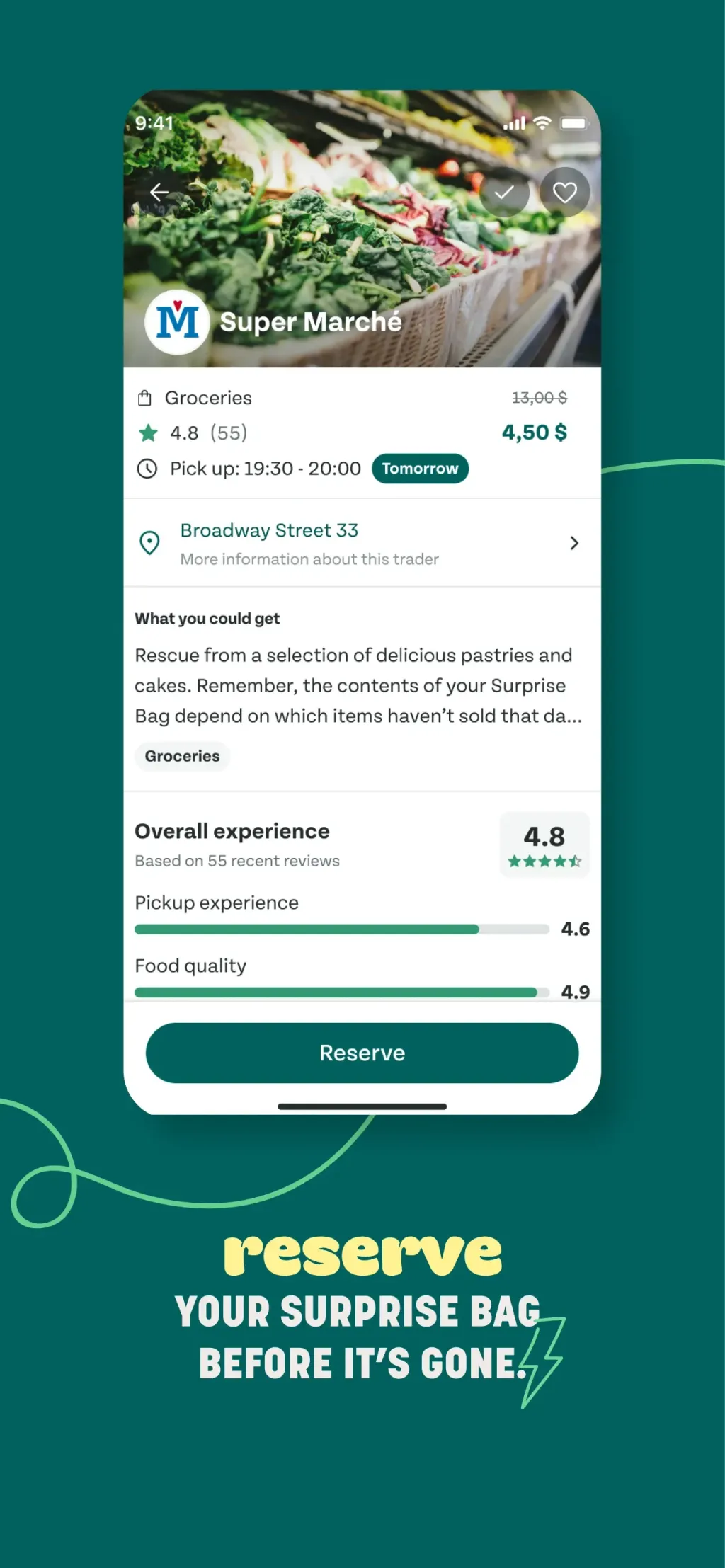Too Good To Go: End Food Waste App Store screenshot 3