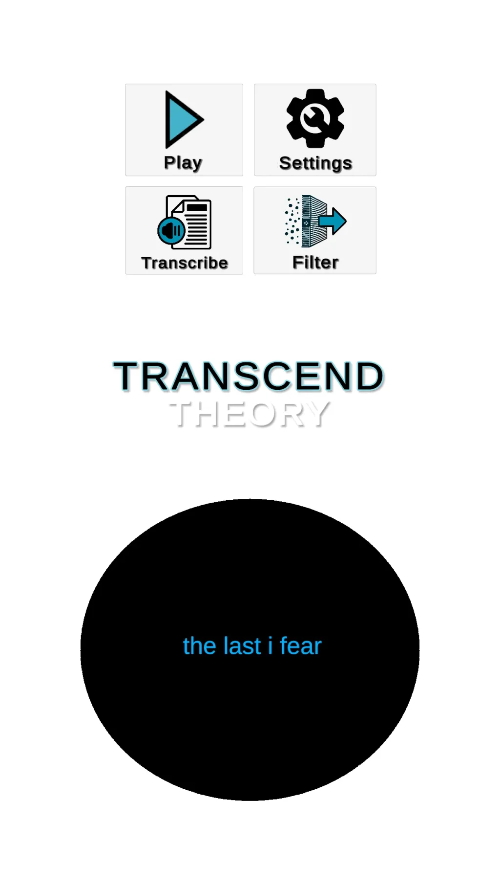 Transcend Theory App Store screenshot 2