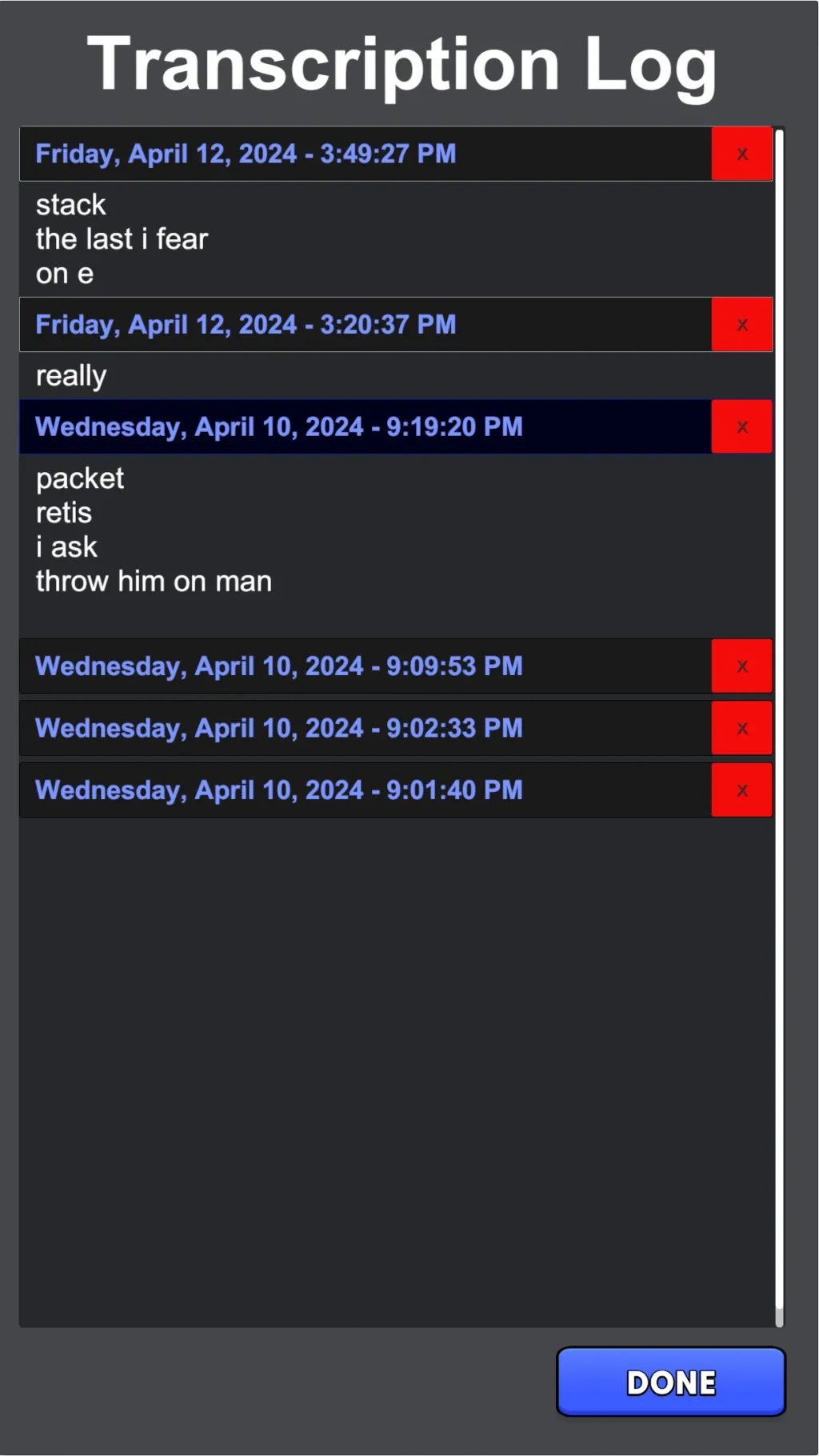 Transcend Theory App Store screenshot 3