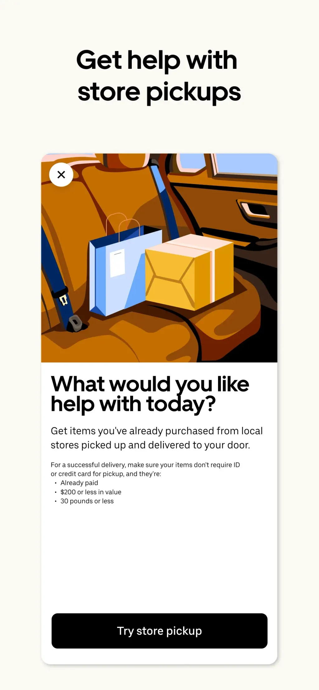 Uber - Request a ride App Store screenshot 5
