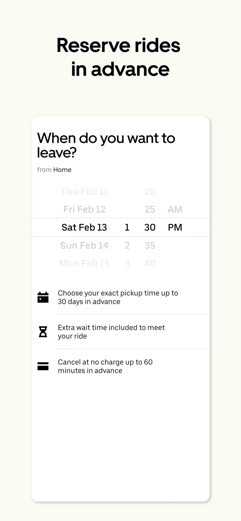 Uber - Request a ride App Store screenshot 7