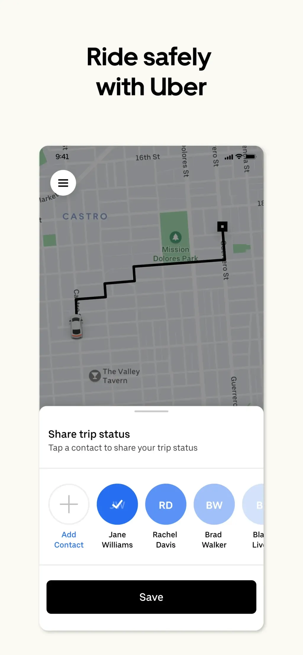 Uber - Request a ride screenshot 3