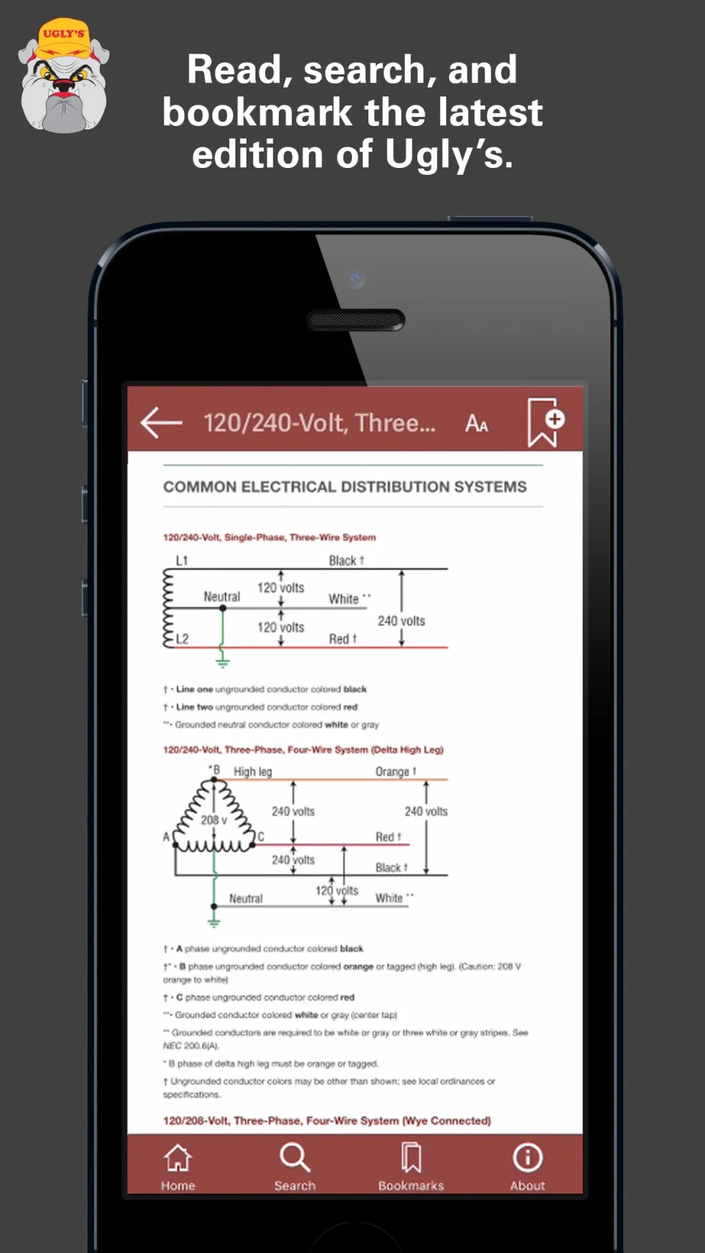 Ugly's Electrical References App Store screenshot 3