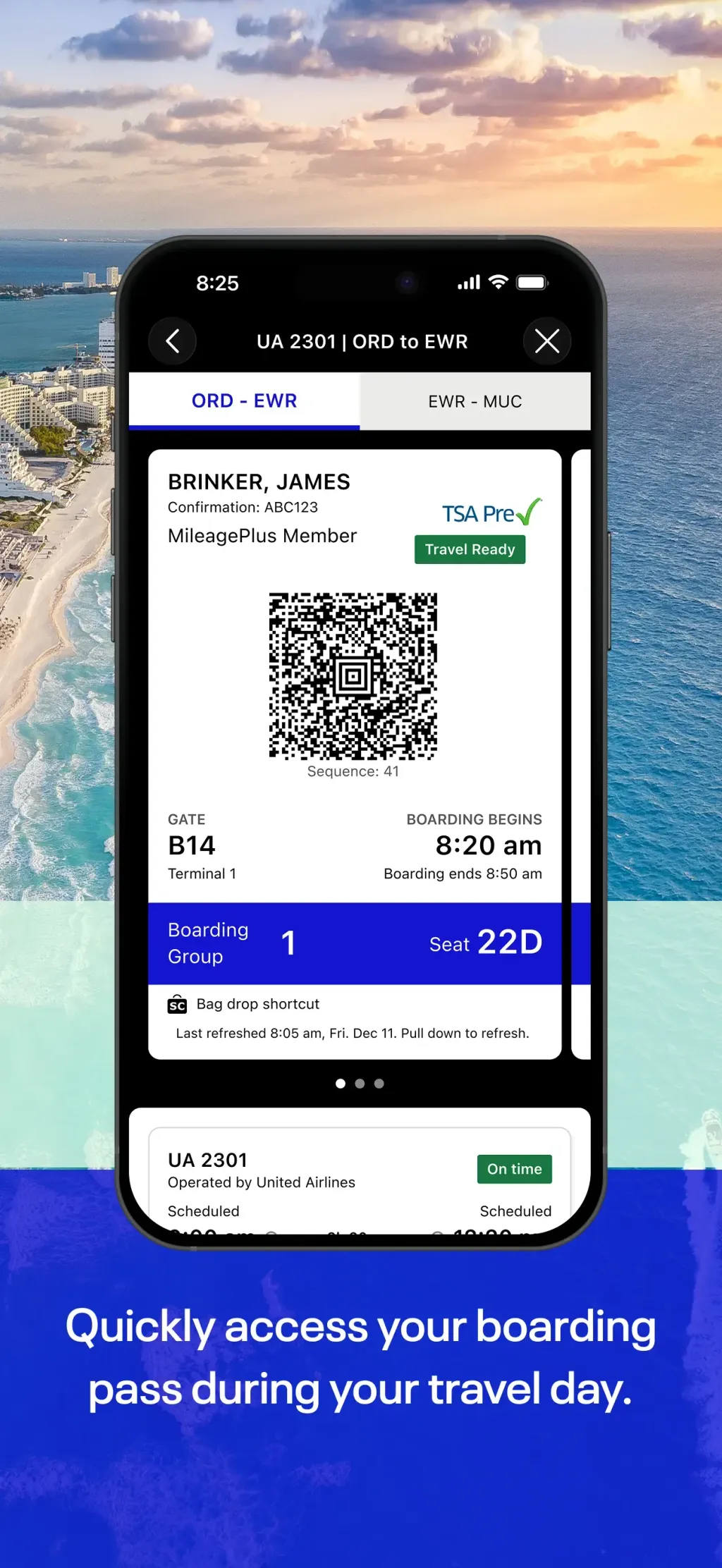 United Airlines App Store screenshot 5