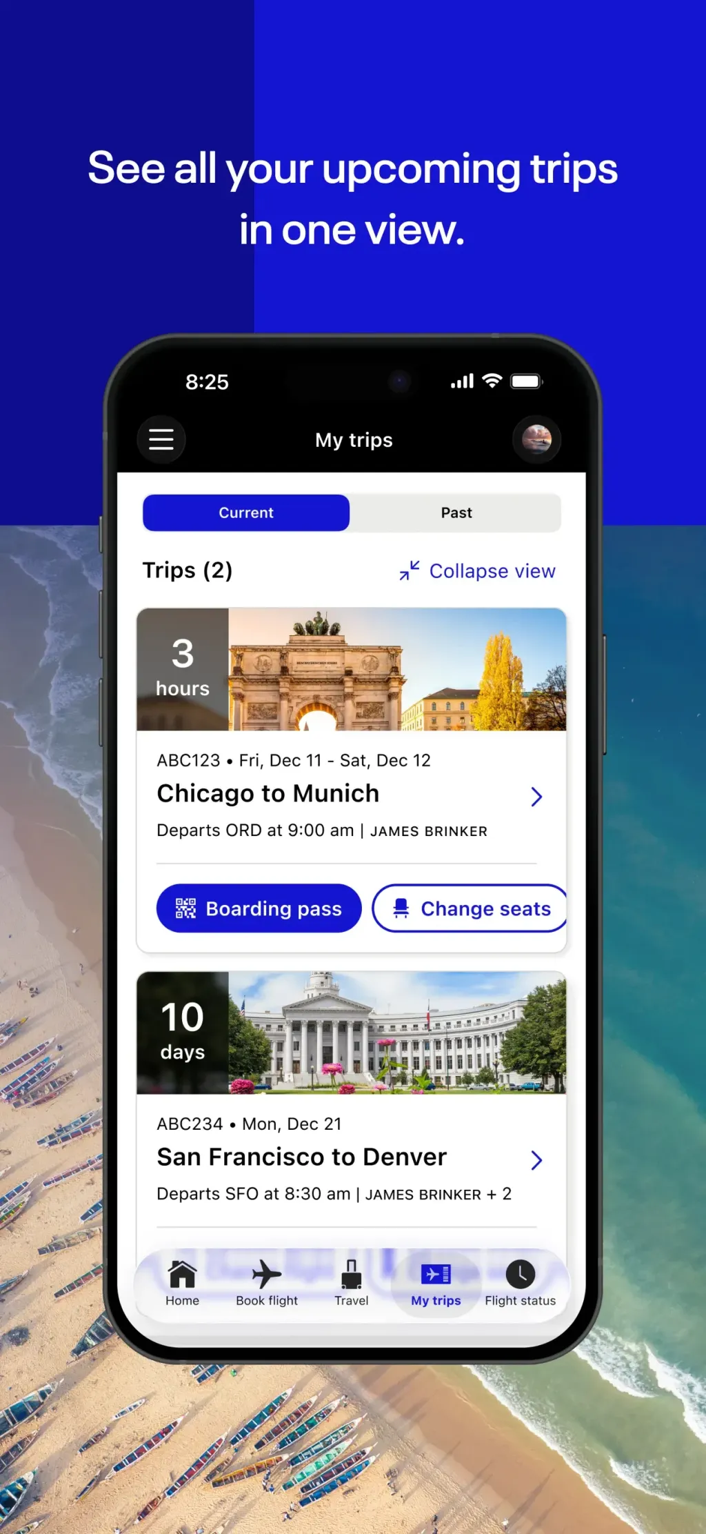 United Airlines App Store screenshot 6