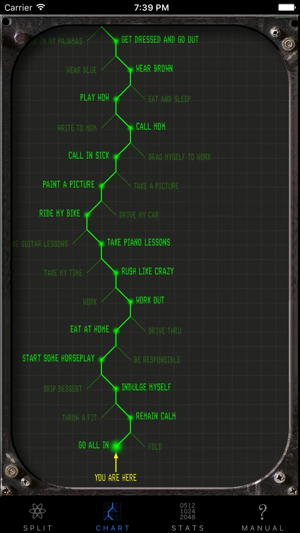 Universe Splitter App Store screenshot 2