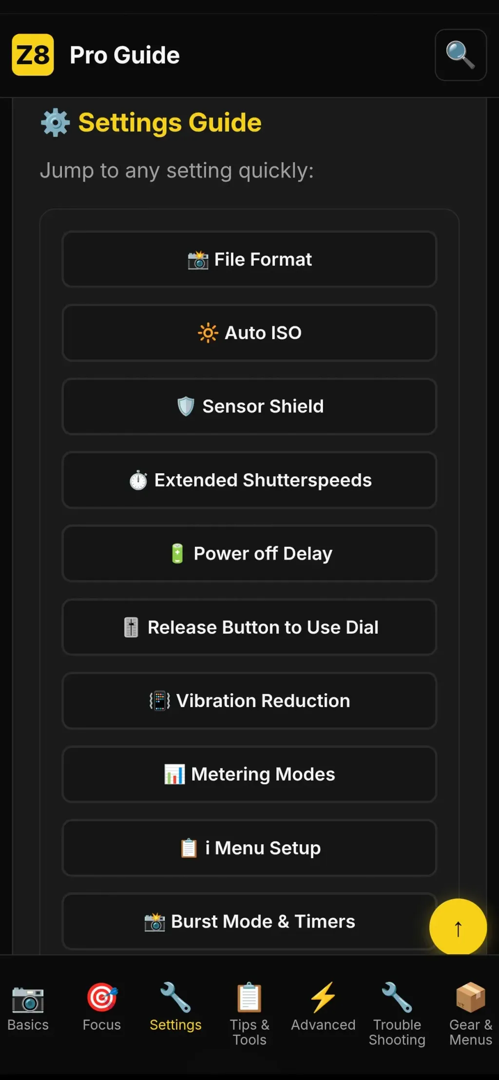 Unofficial Z8 Pro Guide App Store screenshot 2
