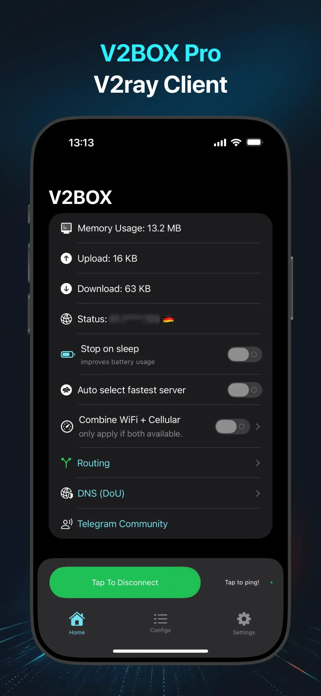 V2Box Pro - V2ray Client screenshot 1