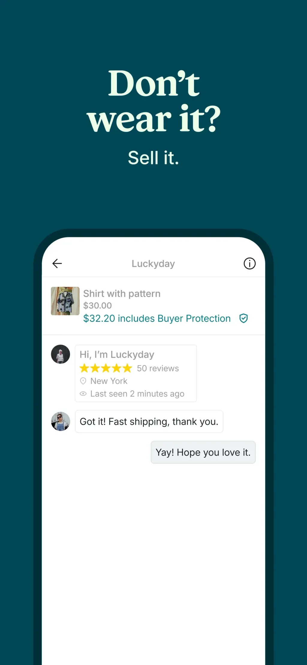 Vinted: Pre-loved marketplace App Store screenshot 6