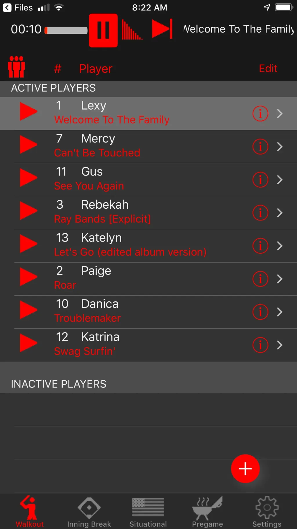 Walkout Song DJ App Store screenshot 2