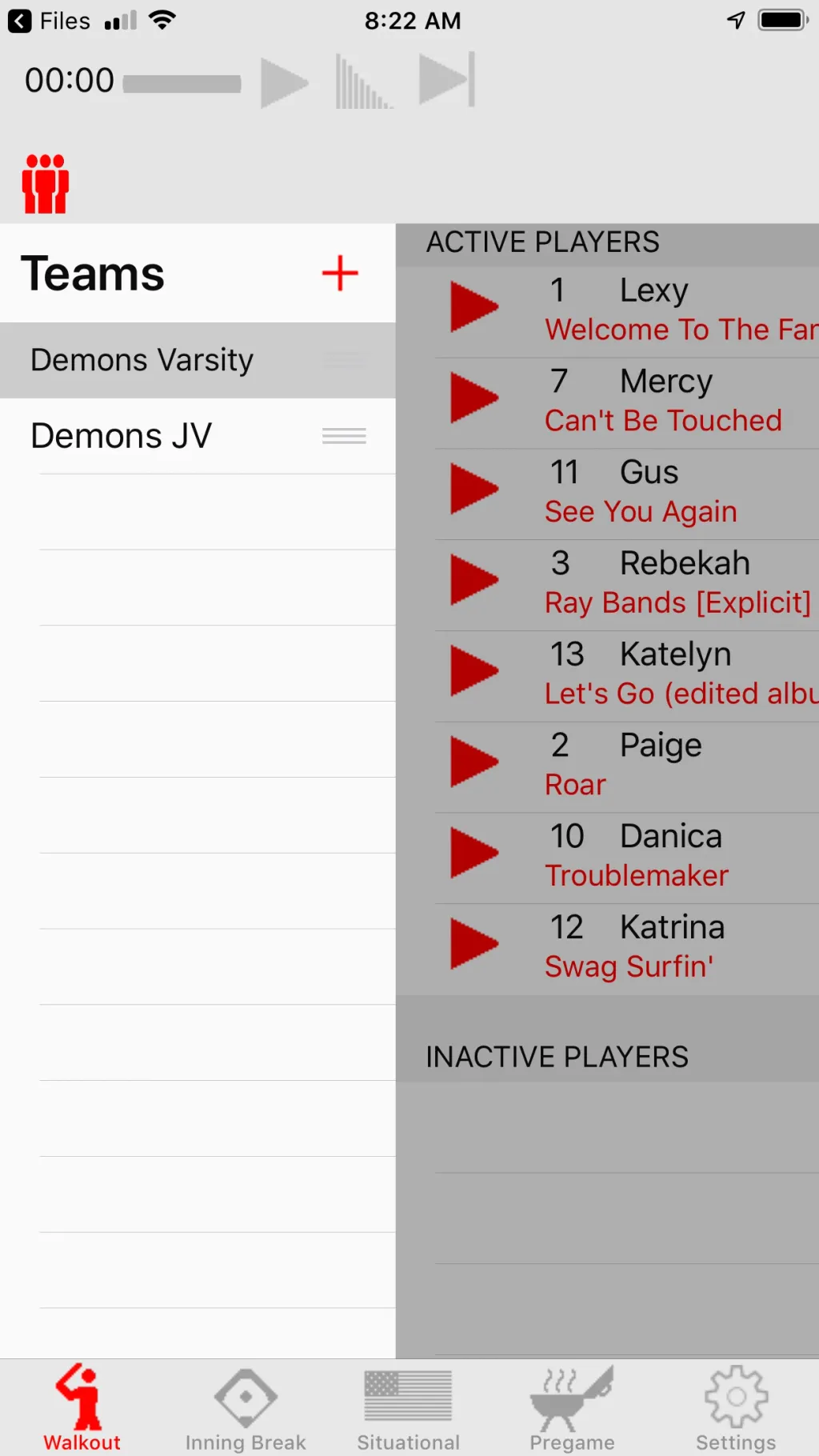 Walkout Song DJ App Store screenshot 3