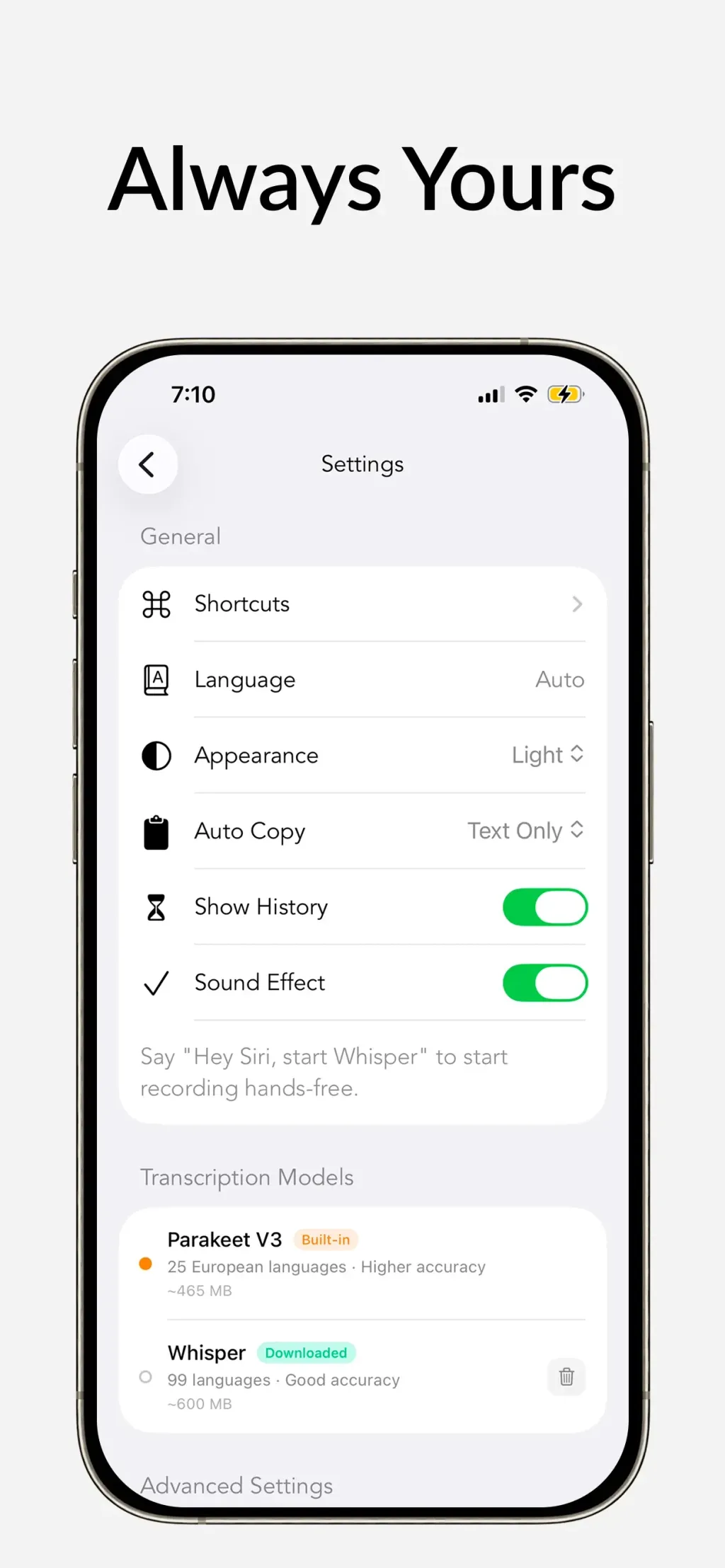 Whisper Notes - Speech to Text App Store screenshot 4