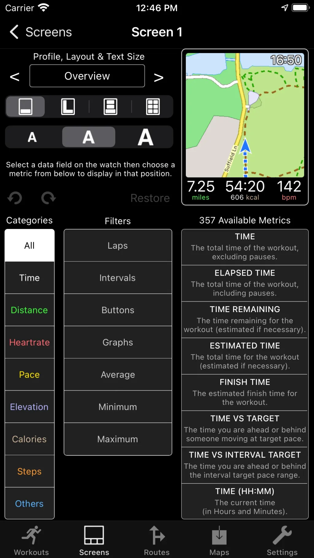 WorkOutDoors App Store screenshot 7
