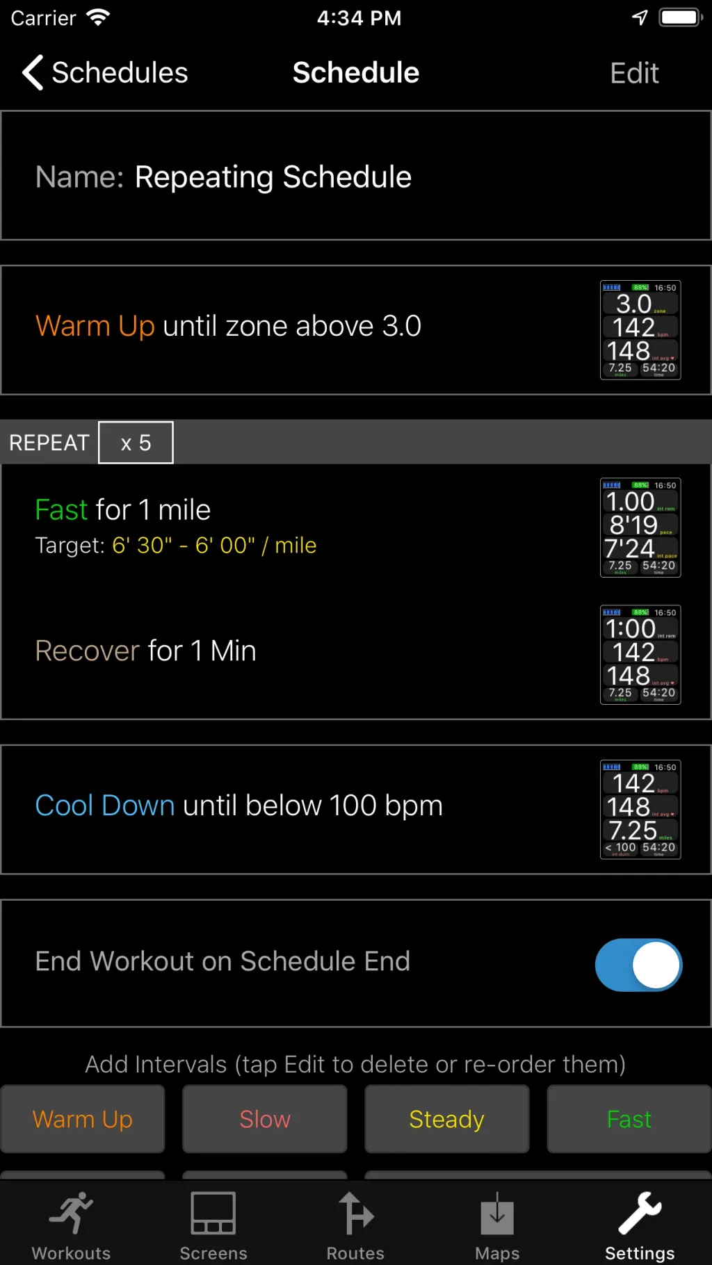 WorkOutDoors App Store screenshot 8