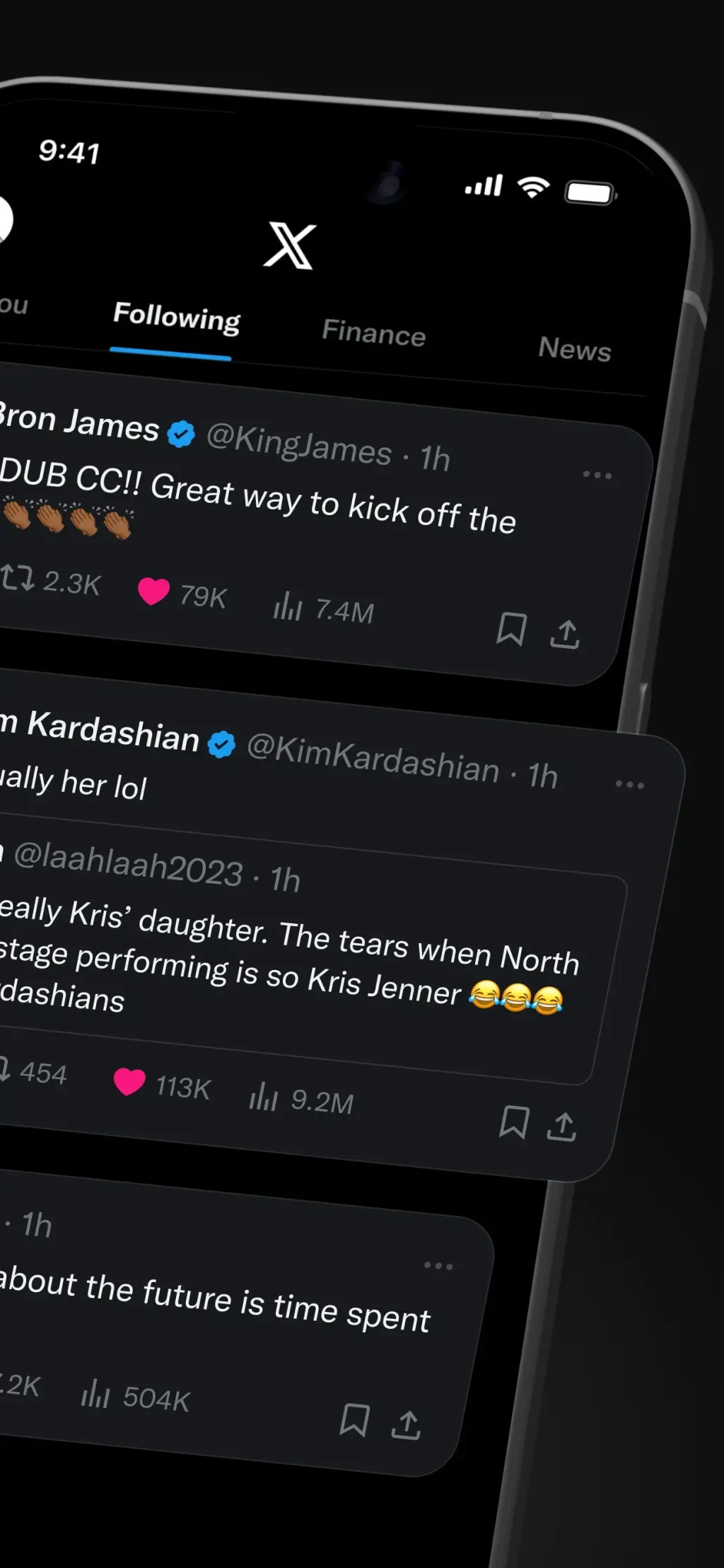 X App Store screenshot 1