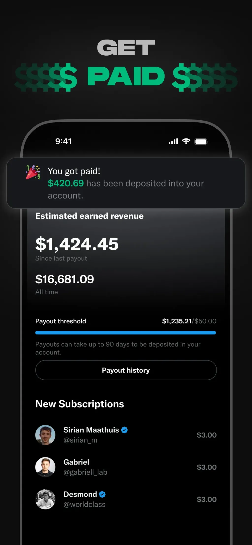X App Store screenshot 5