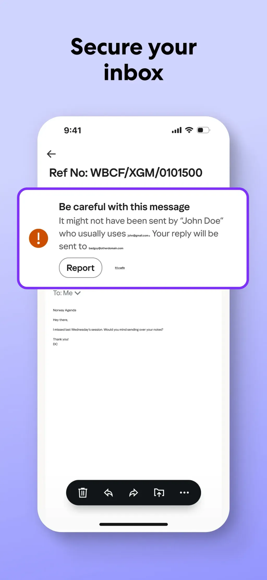 Yahoo Mail: Your Email & Inbox App Store screenshot 7