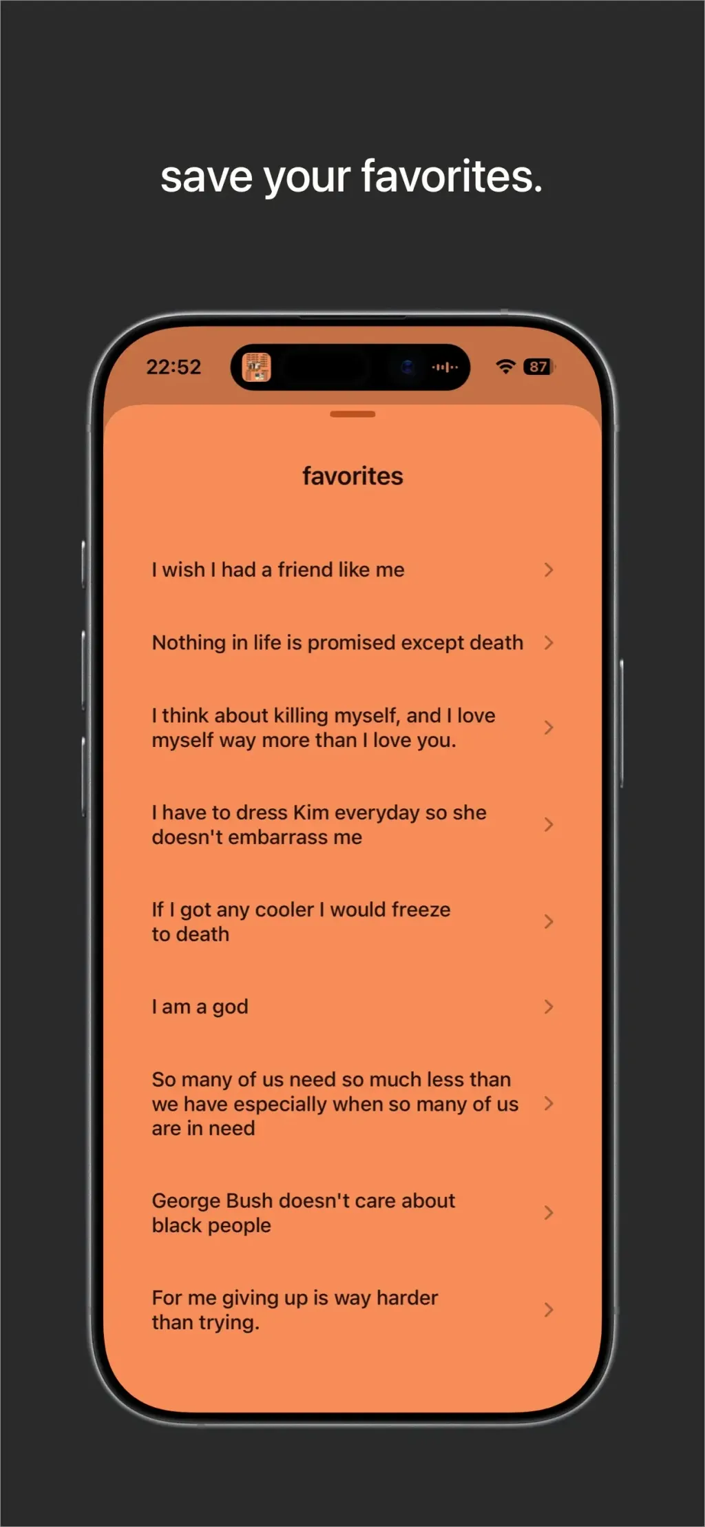 Ye said App Store screenshot 5