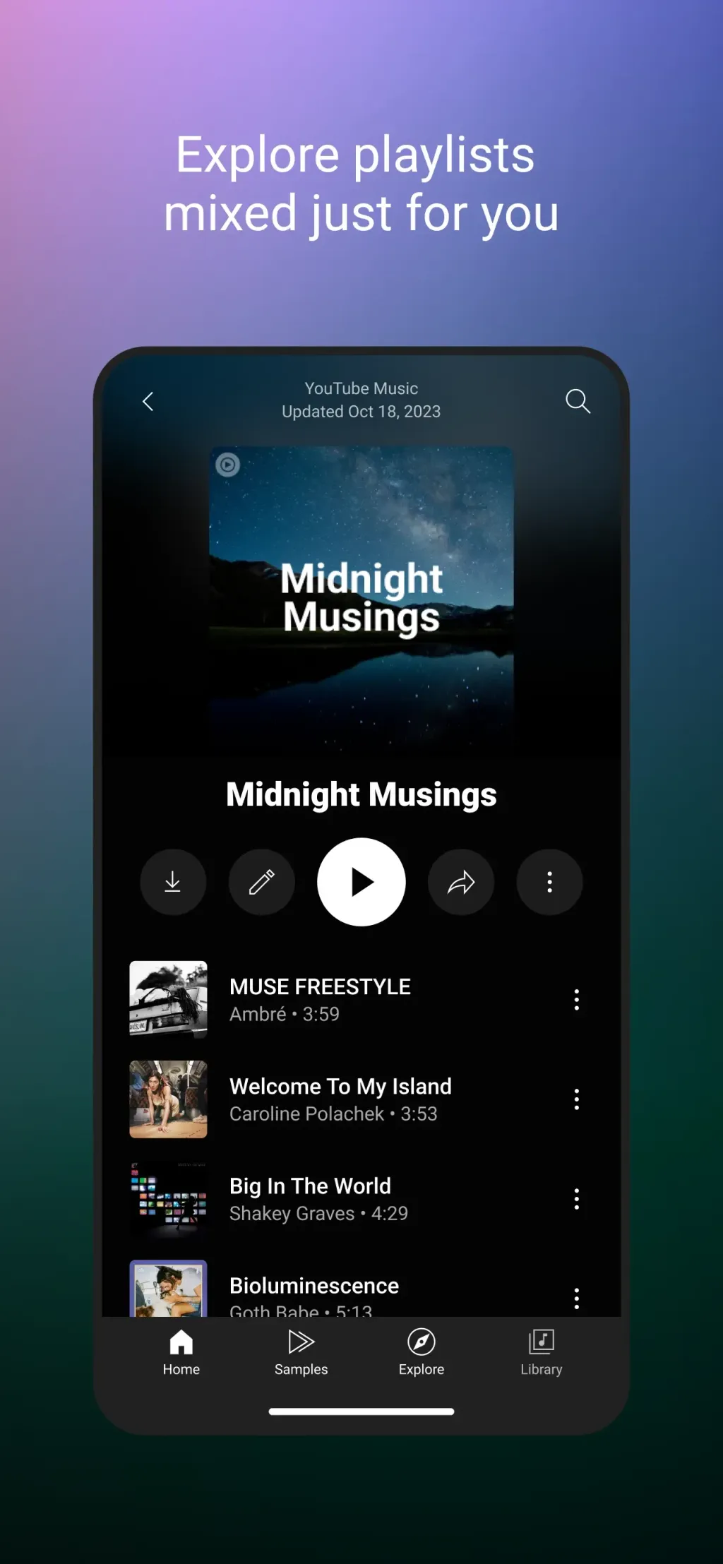 YouTube Music App Store screenshot 5