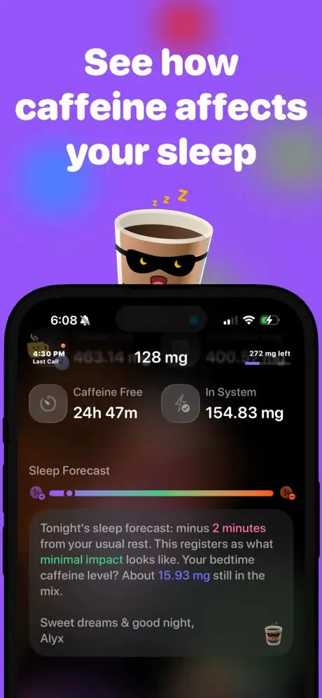 Caffeine Tracker screenshot 2