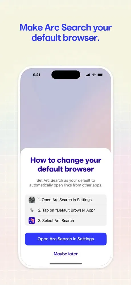 Arc Search — Find it, Faster screenshot 1