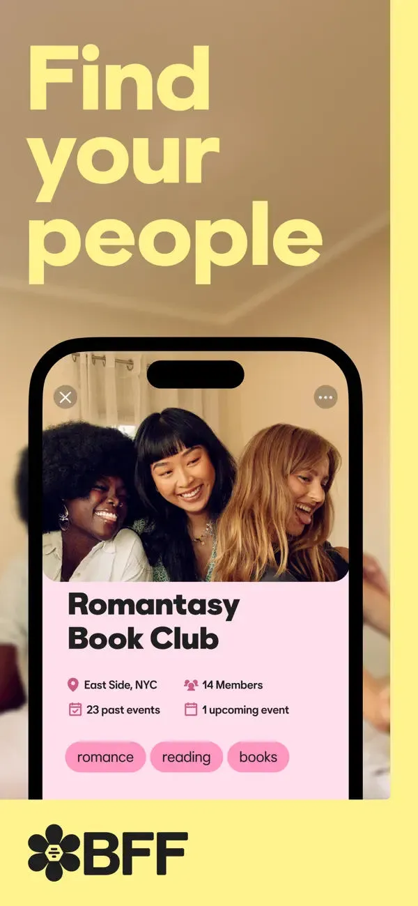 BFF: Make Friends. By Bumble. screenshot 1