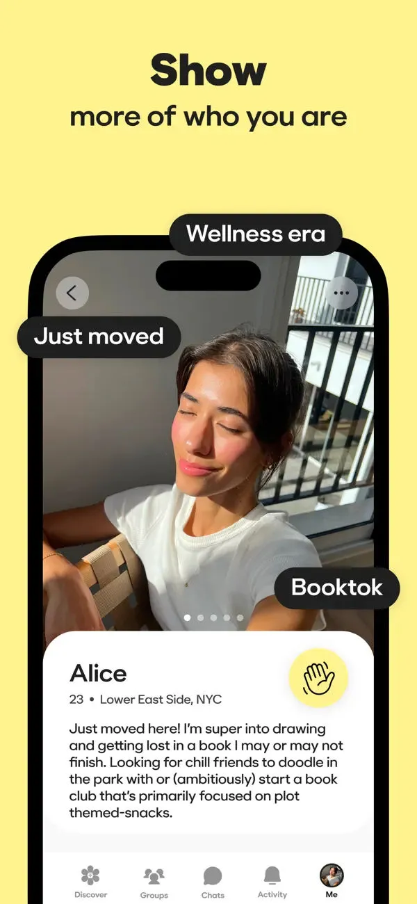 BFF: Make Friends. By Bumble. screenshot 3