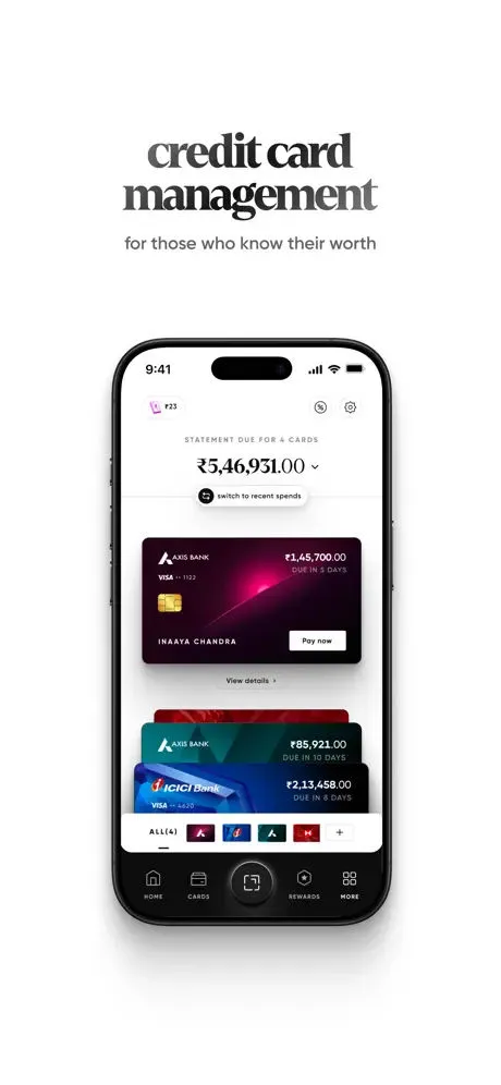 CRED App Store screenshot 2