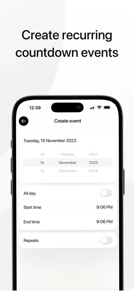 Days • Countdown & Widgets App Store screenshot 7