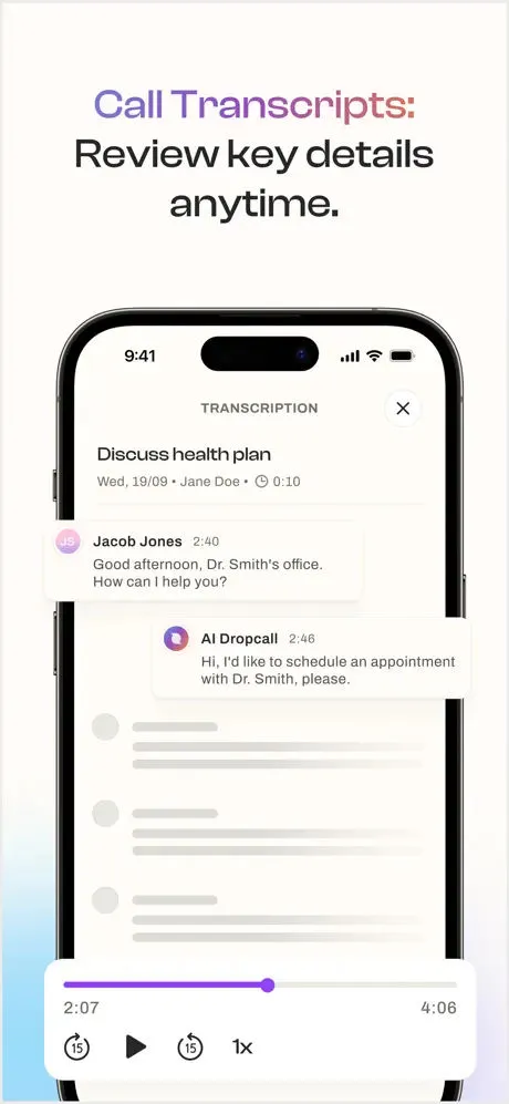 Dropcall App Store screenshot 7
