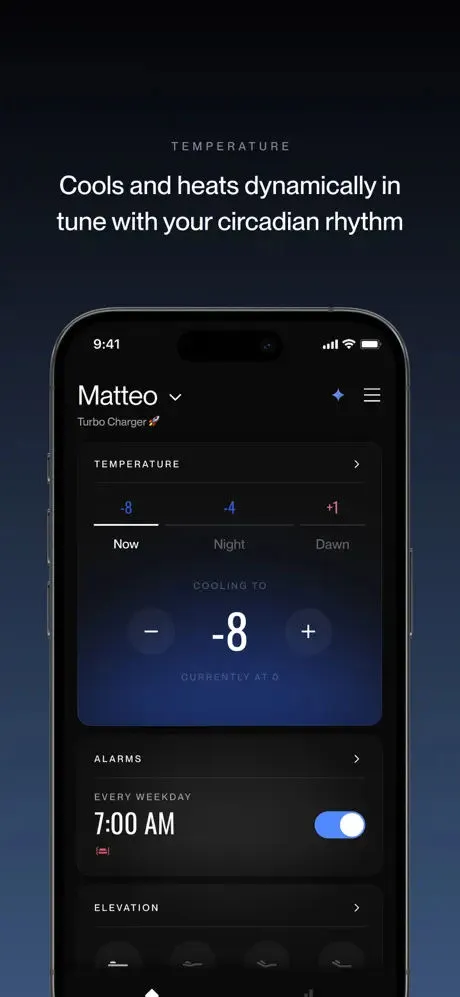 Eight Sleep App Store screenshot 2