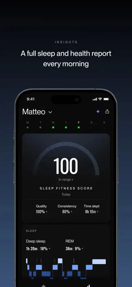 Eight Sleep App Store screenshot 4