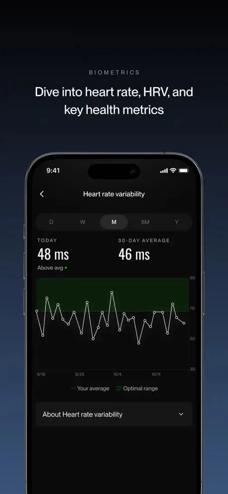 Eight Sleep App Store screenshot 6